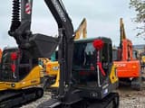 2023 Volvo EC60D crawler excavator, front three-quarter view