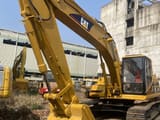 2008 Caterpillar 320BL crawler excavator, front three-quarter view