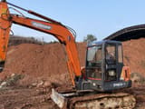 2021 Doosan DH60-7 mini excavator side view
