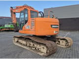 2014 Doosan DX235LCR crawler excavator, rear three-quarter view