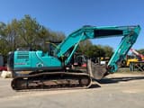 2021 Kobelco SK210LC-10 crawler excavator side view