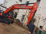 2024 Doosan DX340 crawler excavator side view