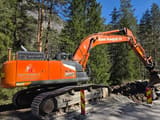 2023 Hitachi Zaxis 300 LC crawler excavator side view
