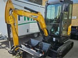 Sany SY18C mini excavator, front three-quarter view