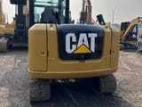 Caterpillar 306E Mini Excavator, rear view