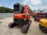 2023 Hitachi ZX55 mini excavator rear view