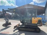 2011 Volvo EC55C mini excavator, side view