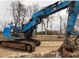 2013 Caterpillar 316EL crawler excavator, side view