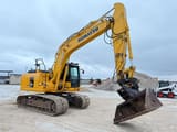 2016 Komatsu PC170 LC-10 crawler excavator, side view