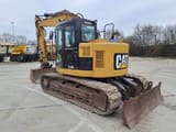 2010 Caterpillar 314 D LCR crawler excavator, rear three-quarter view