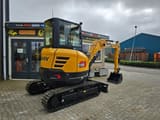 2025 Sany SY35U mini excavator, rear three-quarter view