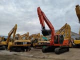 2020 Doosan DX225LC crawler excavator, front three-quarter view