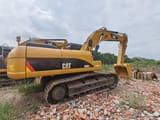 2020 Caterpillar 336D2L crawler excavator, side profile view