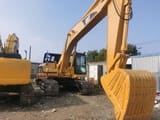 2020 Caterpillar 325BL crawler excavator, front three-quarter view