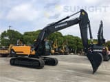 2026 Hyundai HX220HD crawler excavator side view