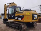 2024 Caterpillar 315D2GC crawler excavator, rear three-quarter view