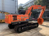 2020 Hitachi Zaxis 200 crawler excavator, rear three-quarter view