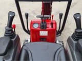 Mole M10 mini excavator operator station view