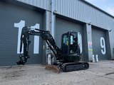 2024 Kobelco SK28SR-7 mini excavator, side profile view