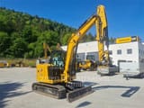 2022 Caterpillar 306-07CR crawler excavator, front three-quarter view