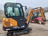 2021 CASE CX19C mini excavator, side view