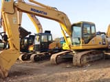 2023 Komatsu PC160-7 crawler excavator, side view