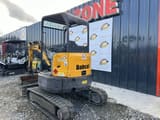 2016 Bobcat E26 mini excavator, rear three-quarter view