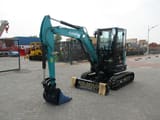 2024 Sunward SWE35UF mini excavator, side view