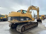 2004 Caterpillar 315CL crawler excavator, rear three-quarter view