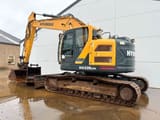 2018 Hyundai HX235 LCR crawler excavator, side view