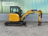 2017 Caterpillar 303.5ECR mini excavator, side profile view