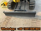 2023 Komatsu PC35MR mini excavator front blade view
