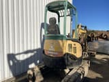 2015 Yanmar VIO25-4 mini excavator rear view