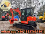 2023 Kubota KX165-5 mini excavator, front three-quarter view