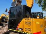 2024 Sany SY75C Pro mini excavator, rear three-quarter view