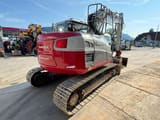 2017 Takeuchi TB2150R crawler excavator, rear three-quarter view
