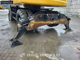 2016 Caterpillar M316F wheel excavator, rear three-quarter view