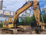 2019 Caterpillar 320-07 crawler excavator, side view