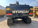 2022 Hyundai R220LC-9S crawler excavator rear view
