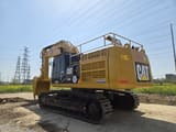 2023 Caterpillar 349D2 crawler excavator, rear three-quarter view