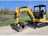 2023 Caterpillar 302.7 crawler excavator, side view