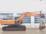 2019 Hitachi Zaxis 300LCN demolition excavator, side view