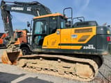 2023 Hyundai HX220AL crawler excavator, side view