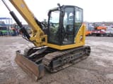 2019 Caterpillar 308 CR mini excavator, side view