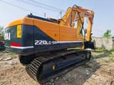 2021 Hyundai 220LC-9S crawler excavator, rear three-quarter view