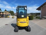 2021 Komatsu PC24MR-5 mini excavator, rear view