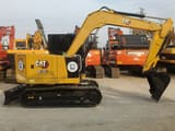 2022 Caterpillar 307.5E2 mini excavator, side profile view