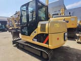 2016 Caterpillar 306D crawler excavator, rear three-quarter view