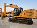 2023 Caterpillar 330 crawler excavator, side profile view