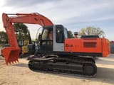 2013 Hitachi Zaxis 240 crawler excavator, side profile view
